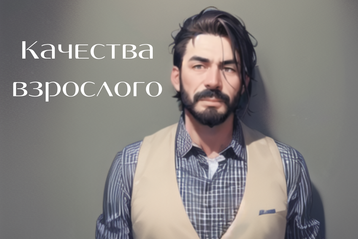 3 Главных качества взрослого человека
